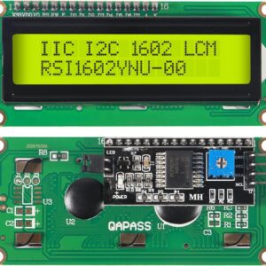 16x2 Yellow LCD Display Module (16X02 Character LCD)