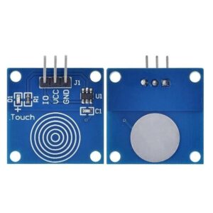 TTP223 Capacitive Touch Sensor Module (Blue) – Pack of 2