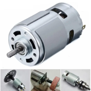 [Pack of 1] SP 775 DC 12V-24V High Speed Metal Large Torque Small DC Motor Replacement for DIY Toy Cars Motor for Drill 12V/24V Brushed DC Multipurpose Brushed High torque Motor