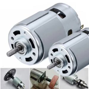 [Pack of 2] SP 775 DC 12V-24V High Speed Metal Large Torque Small DC Motor Replacement for DIY Toy Cars Motor for Drill 12V/24V Brushed DC Multipurpose Brushed High torque Motor