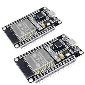 NodeMCU ESP32 Development Board with 30 Pin CP2102 USB-UART, WiFi, Bluetooth, and Dual-Core Power Microcontroller (Pack of 2)